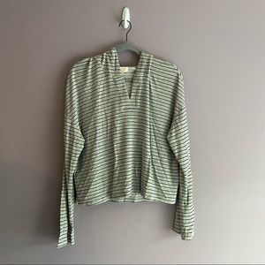 Gap Cropped Lounge Hoodie